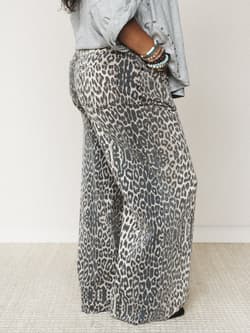 Roaming Leopard Print Pants