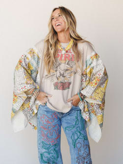 Mixed with Love Poncho