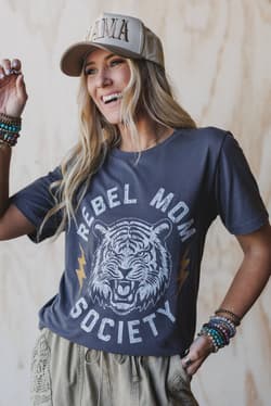 The Nest Rebel Mom Society Tee