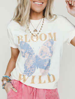 The Nest Bloom Wild Graphic Tee