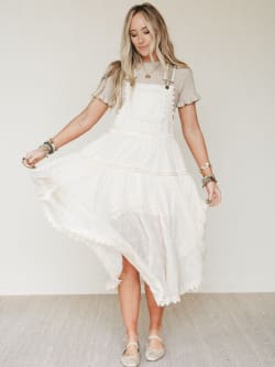 Garden Stroll Overall Dress