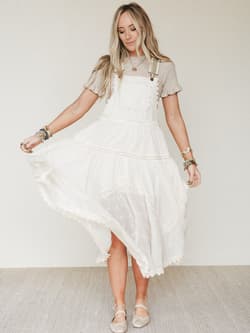 Garden Stroll Overall Dress
