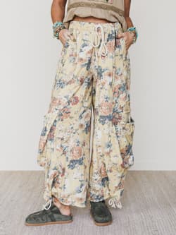 Flower Party Pants