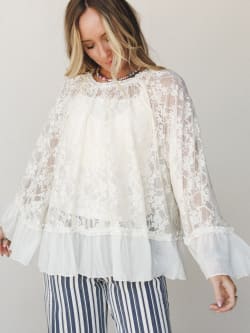 Boho Lace Top