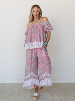 Fantasy Blooms Pants Set