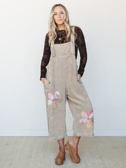 High Hopes Slouchy Denim Overalls