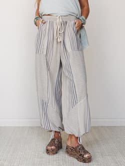Solana Stripe Pants