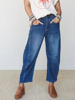 Ink Sage Wide Leg Pants