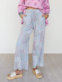 Spring Flower Pants
