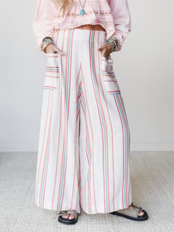 Just Like Sunshine Striped Pants
