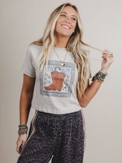 Vintage Lovers Boots Tee