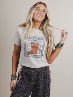 Vintage Lovers Boots Tee