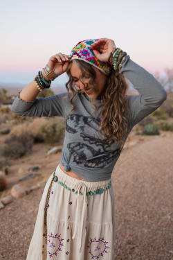 Chasing Butterflies Mesh Top