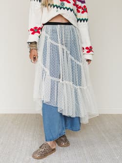 First Light Lace Skirt