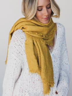 Cabin Calling Blanket Scarf