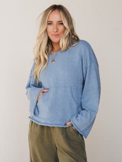 Charlie Textured Oversized Hoodie