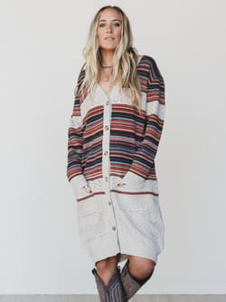 In The Seams Long Cardigan