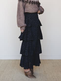 Nightflower Maxi Skirt