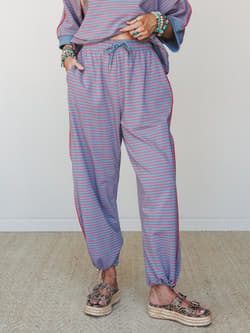 Desert Rose Striped Pants