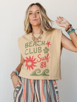 The Nest Beach Club Muscle Tank