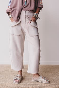 Nothing Less Barrel Pants