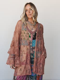 The Nest Floral Lace Dreams Kimono