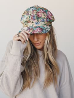 Floral Escape Hat