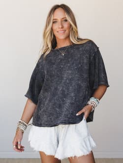 The Nest Quiet Muse Textured Top