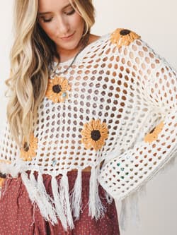 Sunflower in Bloom Top