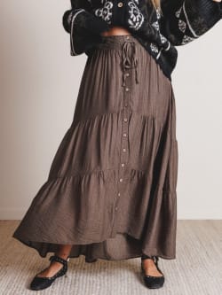 Meadow Maze Maxi Skirt