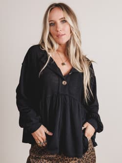The Nest Sweet Nothings Long Sleeve Top