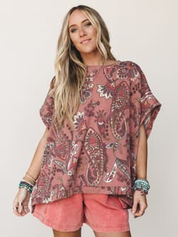 The Nest Moon Glow Texture Knit Top
