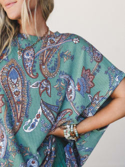 The Nest Moon Glow Texture Knit Top
