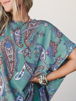 The Nest Moon Glow Texture Knit Top