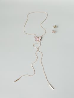 Butterfly Kisses Necklace & Earring Set