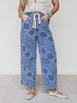 The Nest Coastal Drift Printed Pants