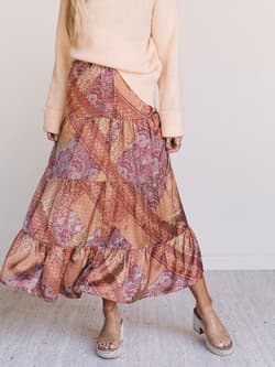 Fern Print Skirt