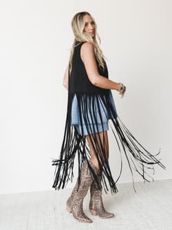 Rock the West Fringe Vest