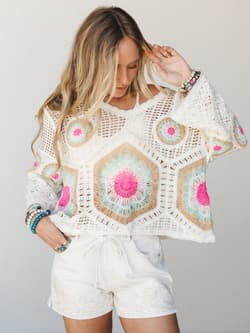 Aurelia Crochet Top