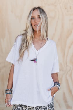 Tash V Neck Tee