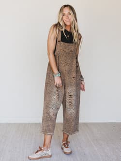 High Hopes Slouchy Denim Overalls