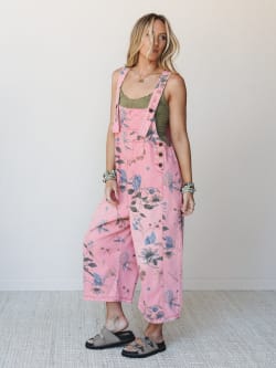 High Hopes Slouchy Denim Overalls