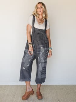 High Hopes Slouchy Denim Overalls