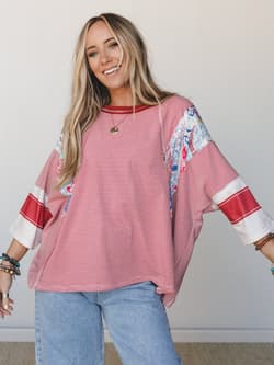 Britt Patchwork Top