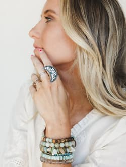 Moon Star Ring