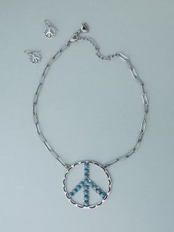 Show Peace Necklace and Earring Set