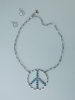 Show Peace Necklace and Earring Set