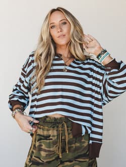 Long Days Striped Long Sleeve