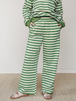 Sunwoven Striped Sweat Pant