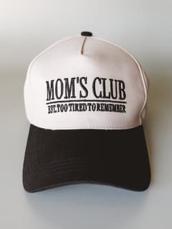Mom's Club Baseball Hat